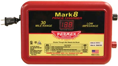 parmak fence chargers tractor supply